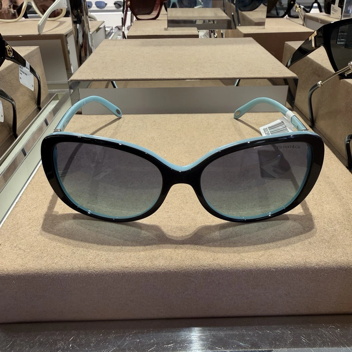 Tiffany & Co.. Black Butterfly Sunglasses for Women | eBay display picture 1