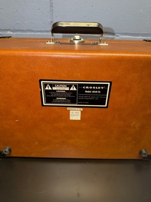 Crosley CR49-TA Portable Suitcase Turntable 3-Speed Vinyl Record