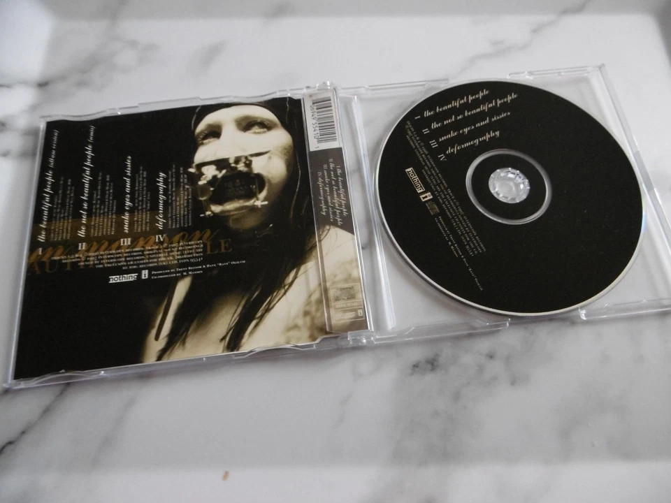 Marilyn Manson The Beautiful People Seltene CD II 2 Single 4 Trk 1997 Indx 95541 - Bild 2 von 3