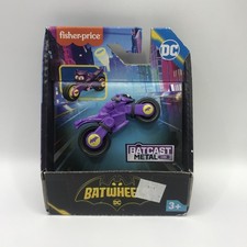 Fisher Price Batwheels Bibi Batgirl Motorcycle BatCast Metal 1:55 RARE DC Batman