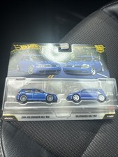 2026 Hot Wheels Premium 2-Pack 2004 Volkswagen Golf R32  Golf MK7