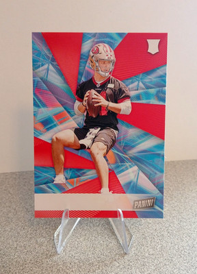 2022 Panini POTD Brock Purdy RC - No Name Error Card