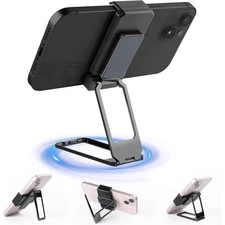 New Upgraded Back Clip Type 360 Folding Bracket Cell Phone Stand Adjustable Desk