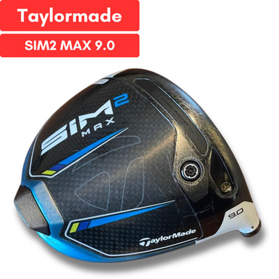 TaylorMade SIM2 MAX 9* Driver Head Only Right Hand USED D3684