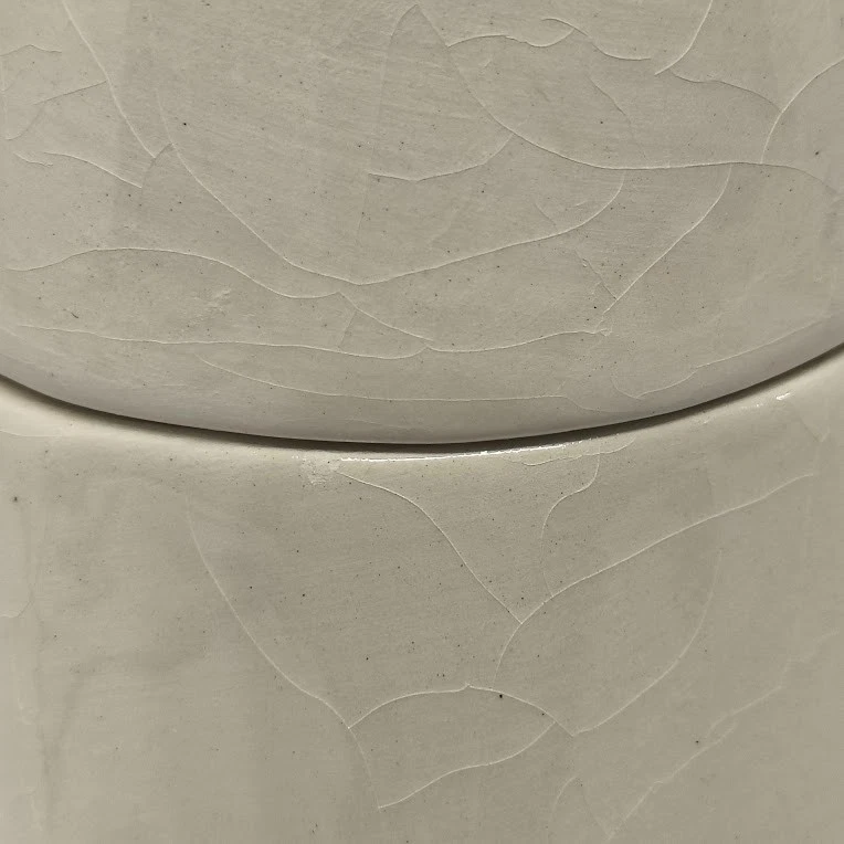 Whimsical Cupboard Strawberry Street Glazed Crackle Ceramic Ghost Measuring Cups - Image 3 of 4