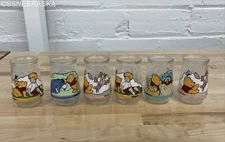 Welch’s Jelly Winnie The Pooh Collectible Glass Jars (1997)