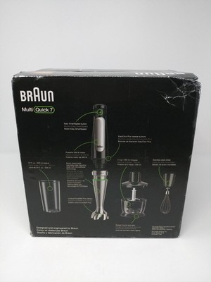 Braun MultiQuick 7 Immersion Hand Blender MQ 7035X 500W 3 in 1