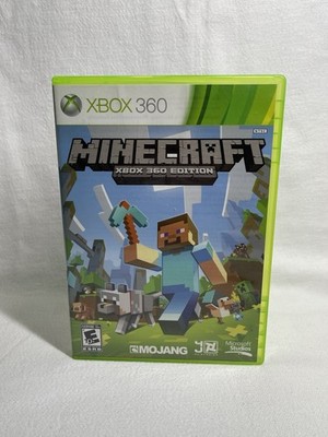 Microsoft Minecraft Xbox 360 Edition - Case And Game *Tested And Working*