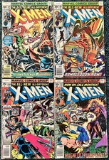 UNCANNY X-MEN Vol.1 #105, 108, 110, 112 GD-VG All-New, All-Different! John Byrne
