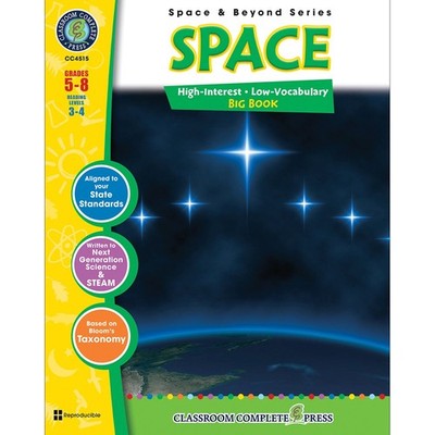 Space Big Book Gr. 5-8 - Classroom Complete Press by Charlene Homer