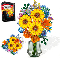 Blumenstrauß Bausatz 919 Teile FüR Blumenarrangements Geschenk FüR Blumenliebhab
