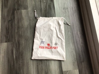 Pink palm puff bag, not used in great condition!