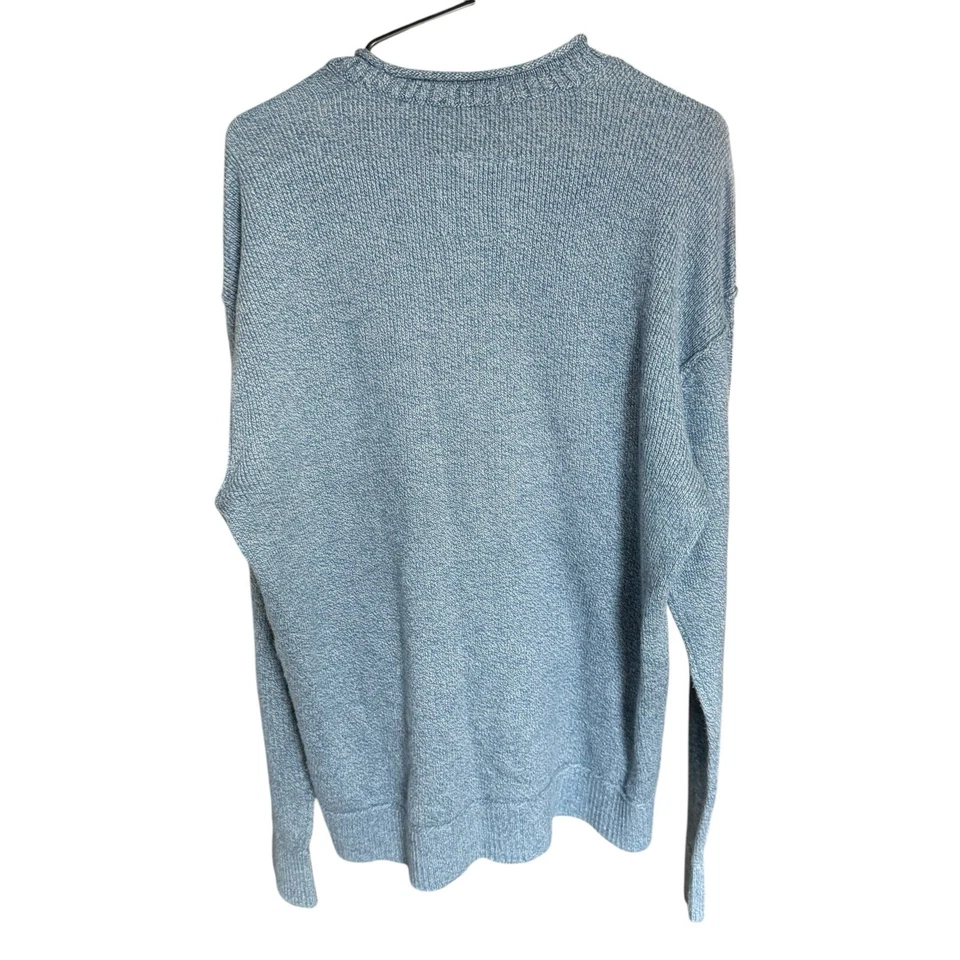 Suéter Hollister Cuello Redondo Para Hombre Azul Talla Grande Preppy Prep Nuevo Con Etiquetas Foto 4 de 4