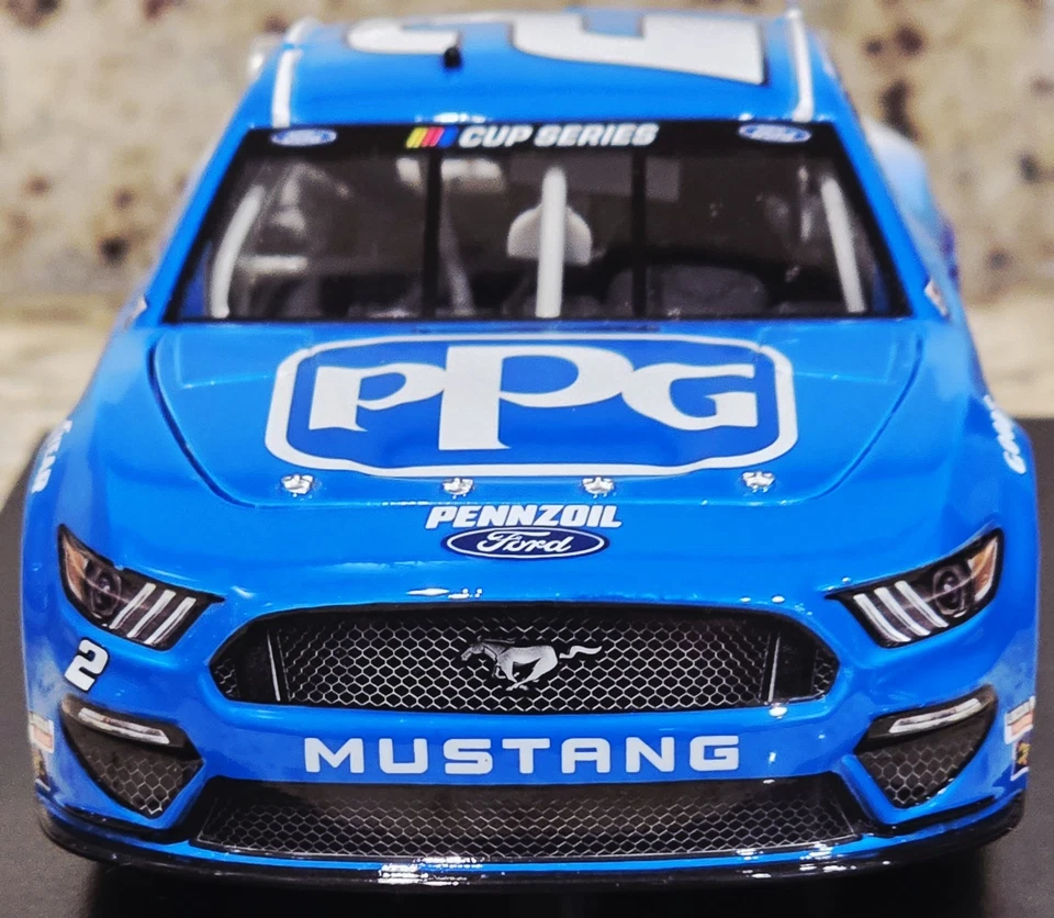 2020 #2 Brad Keselowski PPG Ford Mustang Martinsville 1:24 Diecast Penske ARC - Image 2 of 4