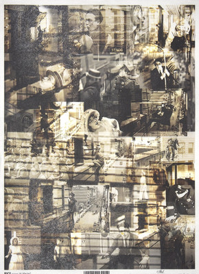 Reispapier für Decoupage A/3 - Film - Montage - R0704L