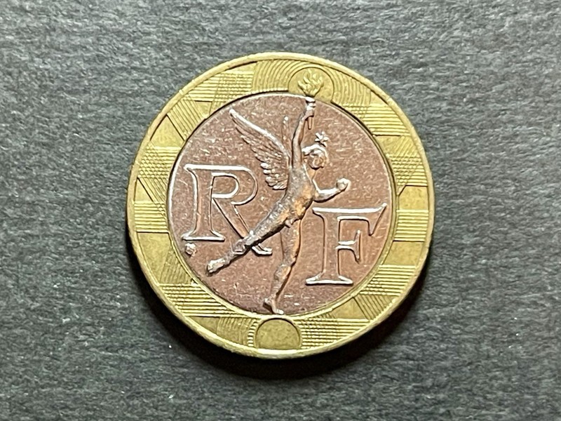 France 🇫🇷 10 francs • 1990 - Bi-Metallic KM#964 - 23mm -Combined Shipping!