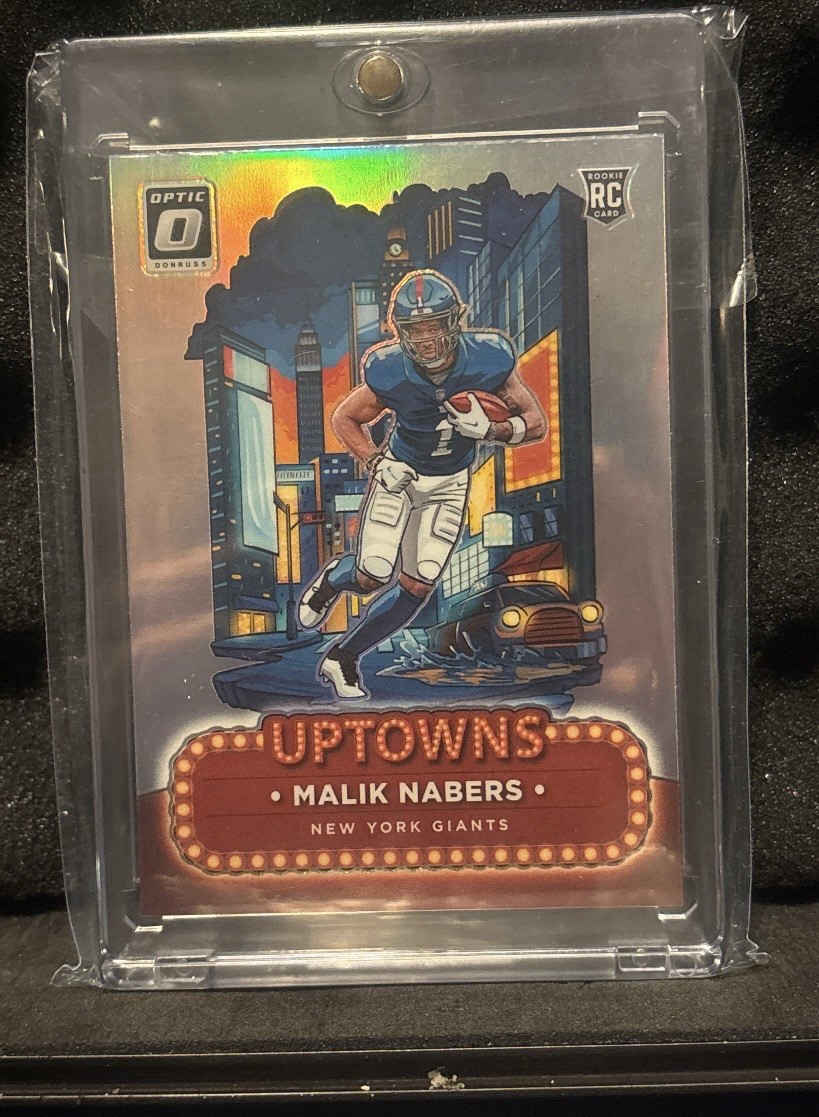 2024 Panini Donruss Optic - Uptowns Malik Nabers #6 (RC)