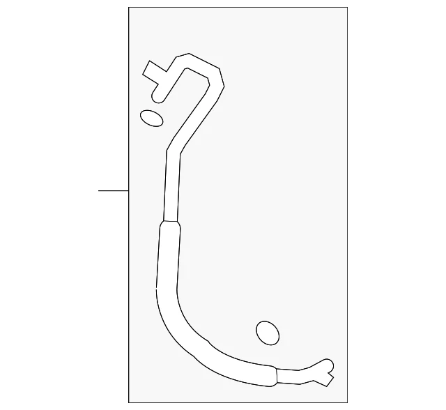 Manguera de descarga genuina Nissan Murano 2009-2014 92490-1AA0A Foto 2 de 3
