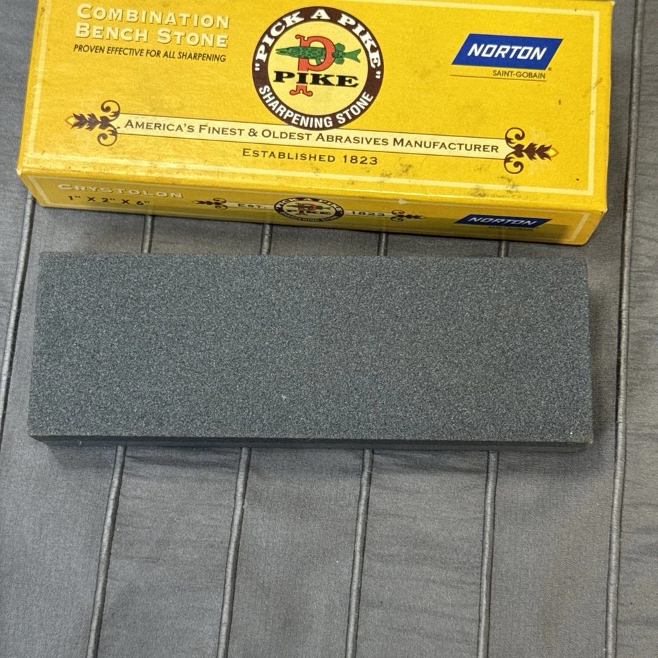 Pike Combination Bench Sharpening Stone 1" x 2" x 6" - Image 2 of 4