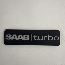 Saab Turbo Engine Logo Badge Plaque Symbol Sign Emblem Name Plate Oem Jl3 Saab Turbo Engine Logo Badge Plaque Symbol Sign Emblem Name Plate Oem Jl3