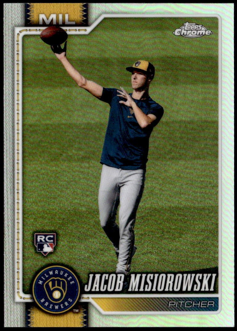 2026 Topps Chrome #196 Jacob Misiorowski Rookie Photo Variation SSP G3