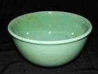 ANCHOR HOCKING "FIRE KING" JADEITE, LARGE, 9", ROLLED DEGE, MIXING BOWL, EX COND