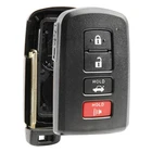Key Fob Remote 4b Shell Case Replacement for Toyota HYQ14FBA