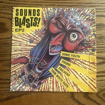 Various   Sounds Blasts! EP2 - Vinyl 7'' Single UK Import Sonic Youth - VG+