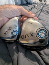 Right XXIO 9 wood set.Driver,U5 hybrid.10.5,23