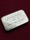 Engelhard  5oz 999 Vintage Silver Bar