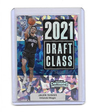 2021-22 Panini Contenders 2021 Draft Class RC Jalen Suggs Cracked Ice /25