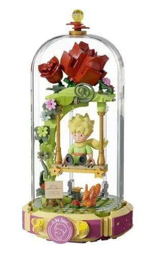 Figure Pantasy Piccolo Principe Eternity Series Set Costruzioni Rose Swing - Immagine 2 di 4