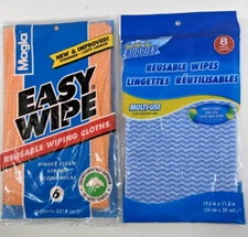 VTG NOS SEALED 2002 Magla & Scrub Buddies Easy Wipes Reusable Wiping Cloths