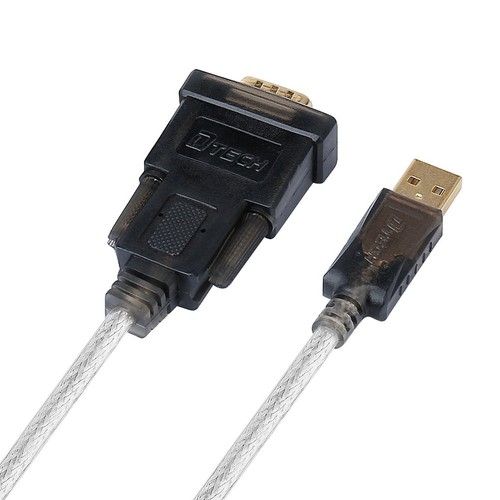 DTech Serial Cable to USB Adapter DB9 Male RS232 Port Supports Windows 11 10 ... - Picture 2 of 7