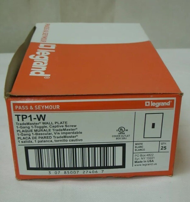 Tp1-w White - Box Of 25