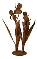 Patina Products S679 Large Iris (mary), New, Free Shipping on sale Patina Products S679 Large Iris (mary), New, Free Shipping on sale