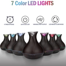 Essential Aroma Oil Diffuser for Large Room Ultrasonic Aromatherapy Humidifier