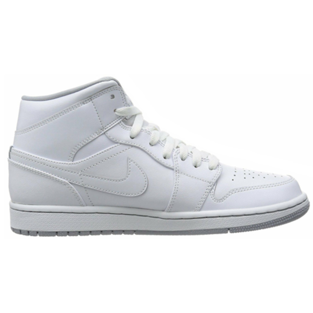 Jordan 1 Mid White Wolf Grey for Sale, Authenticity Guaranteed