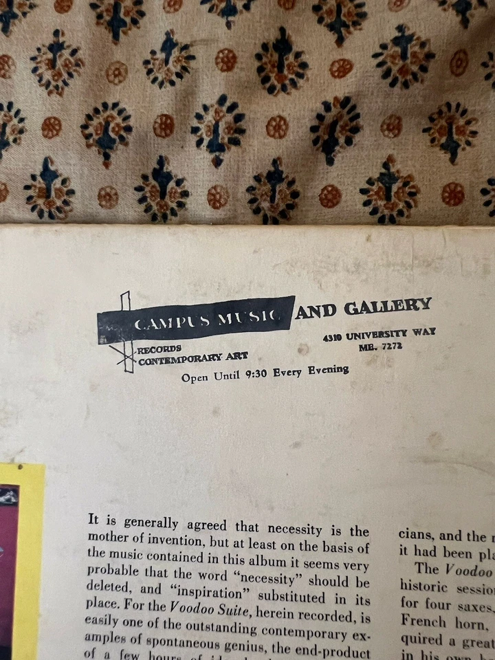 MISPRINT - Perez Pardo & Shorty Rogers - Voodoo Suite - Cheesecake - Exotica Foto 3 de 4