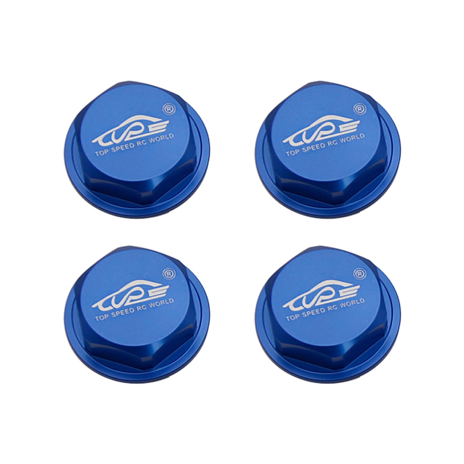 Wheel Nut Blue for 1/5 RC Hpi Baja 5B 5T 5SC Rovan King Motor redcat car TOP ...