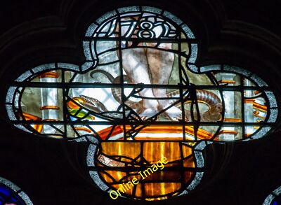 Photo 12x8 Detail of window s.XXX, York Minster York/SE5951 Lower part of c2014
