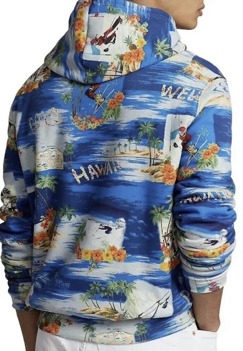 Polo Ralph Lauren “Aloha Hawaiian Ski” Sherpa Lined Hoodie Youth