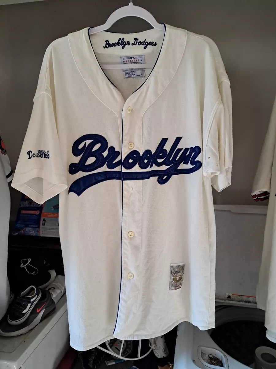 Nike Brooklyn Dodgers Youth Light Blue Alternate Cooperstown Collection  Team Jersey