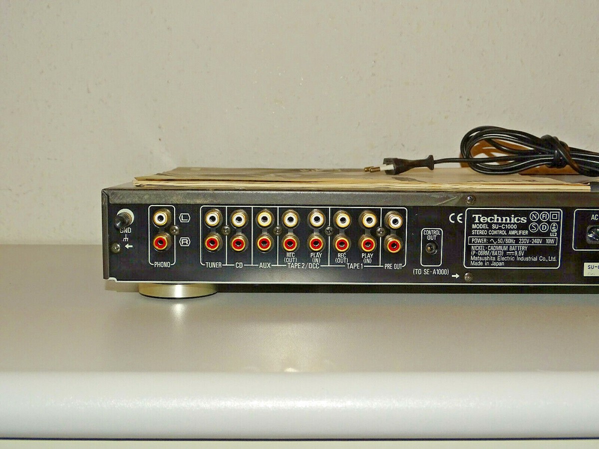 Technics SU-C1000 Stereo Control Amplifier / Vorstufe, FB&BDA, 2J
