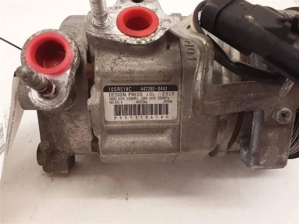 2010 Chrysler Sebring/Dodge Avenger ar condicionado A/C compressor CA  - Imagem 3 de 4