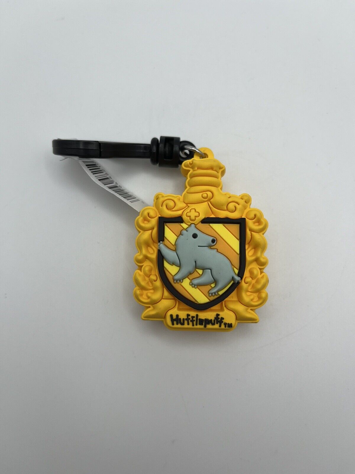 Harry Potter 3D Figural Bag Clip - Hufflepuff Crest 2.5”