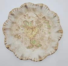 Vintage Rose Imperial Semi China Dunn Bennett and Co Dish 9.5 Inches