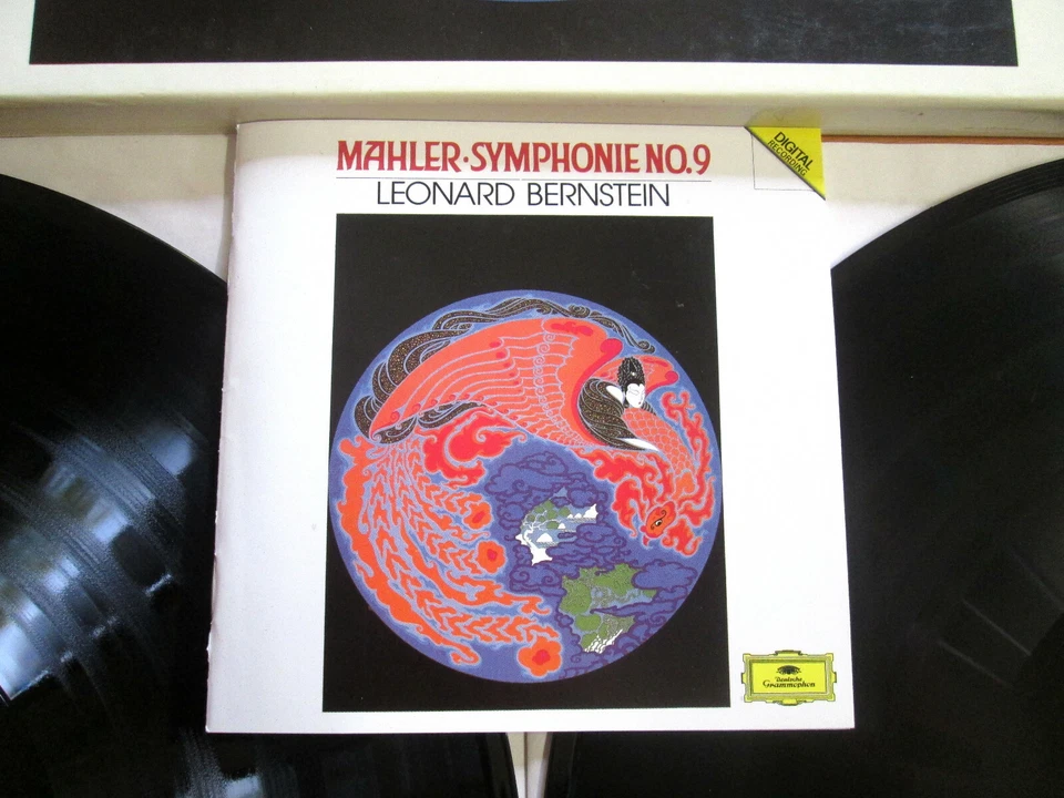 DG 419 208-1 Mahler Symphony no. 9 Bernstein 2LP NEAR MINT West Germany ED1 - Image 4 of 4