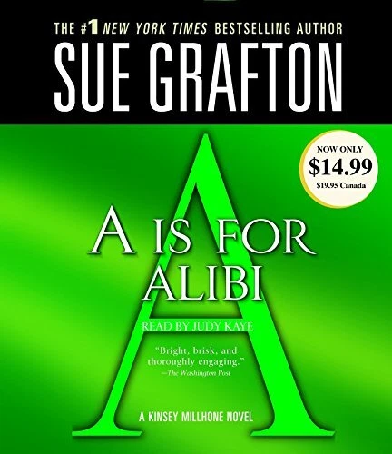 A IS FOR ALIBI by SUE GRAFTON Audio CD – Abridged - Image 1 of 1
