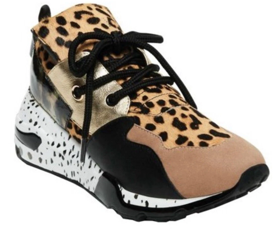 Steve madden animal print tennis shoes cheap